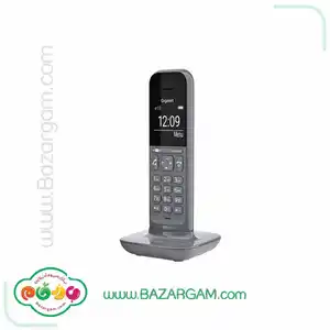 گوشی تلفن بی سیم گیگاست مدل CL390 خاکستری